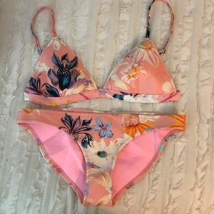 Triangl two piece bathing suit